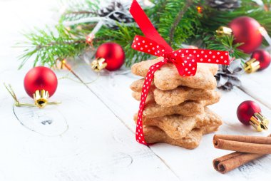 Süslü Noel kurabiyeleri