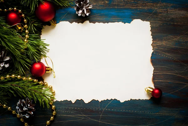 Tarjeta de felicitación de Navidad — Foto de Stock