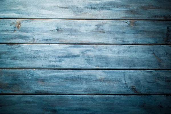 Holzblauer Hintergrund — Stockfoto