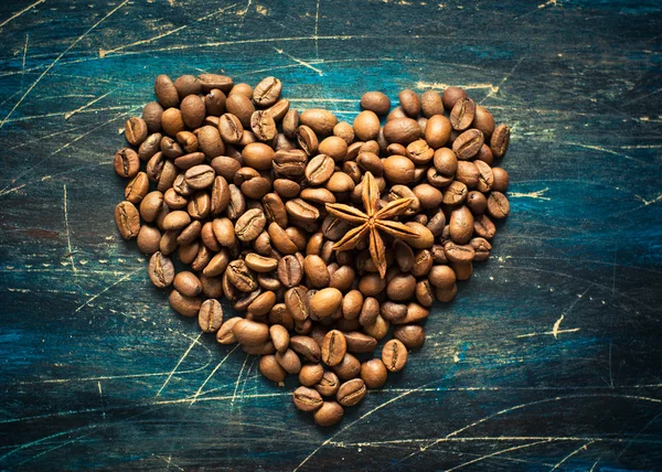 Kaffe och kryddor — Stockfoto