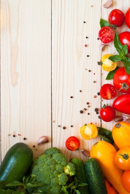 Organik gıda arka plan