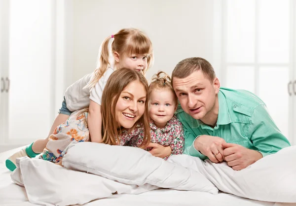 Happiness family together — Stock Photo, Image