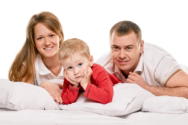 Familienporträt Glück — Stockfoto