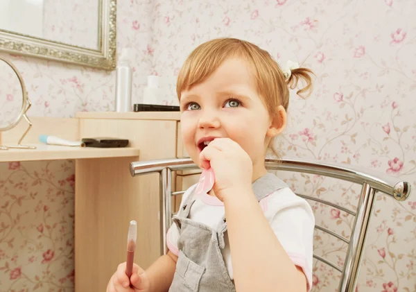 Sicher schminken — Stockfoto