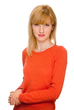 Güzel kadın portre - güzel