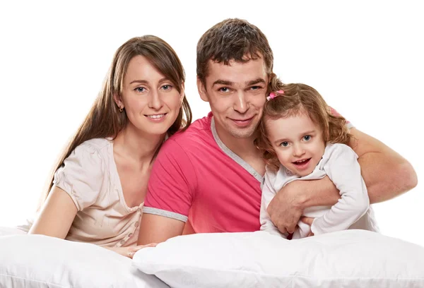 Glück junge Familie — Stockfoto