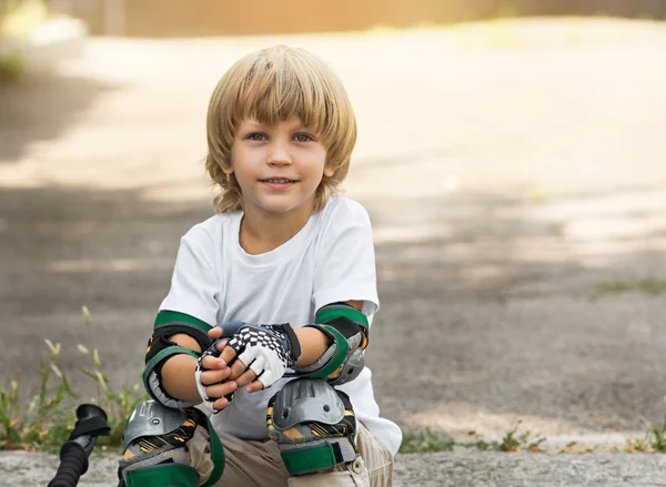 Kolečkové brusle Boy — Stock fotografie