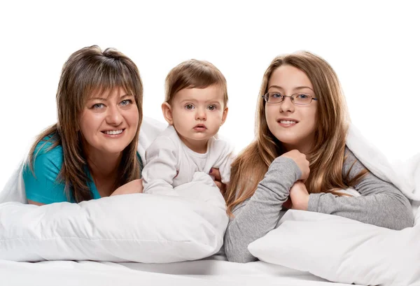 Mother and daughters — Stock Photo, Image