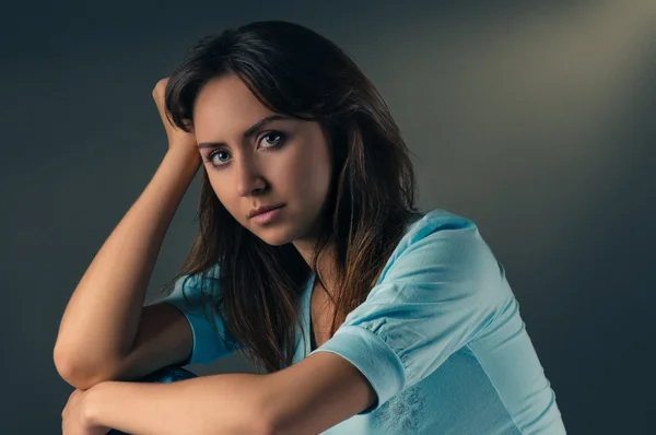 Retrato menina — Fotografia de Stock