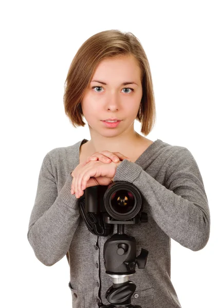 Skönhet fotograf — Stockfoto