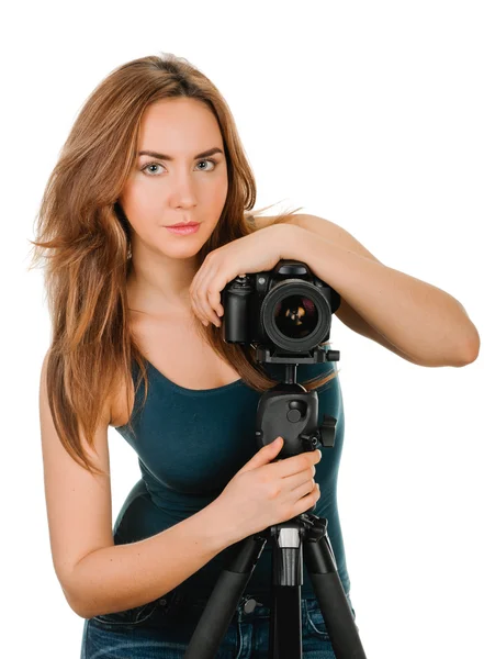 Fotógrafo belleza — Foto de Stock