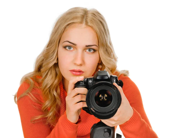 Skönhet fotograf — Stockfoto