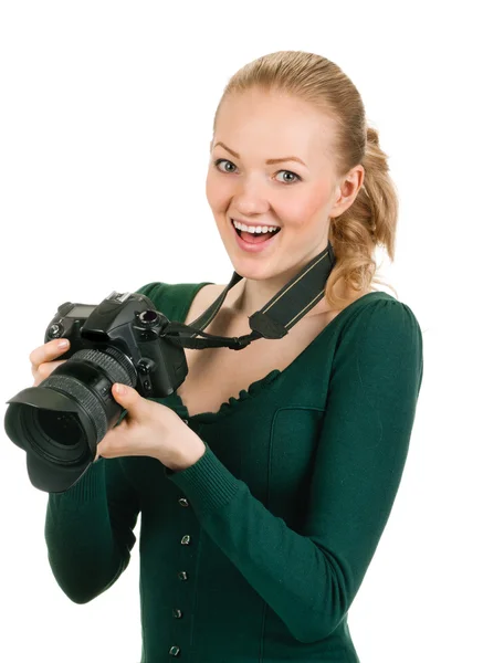 Skönhet fotograf — Stockfoto