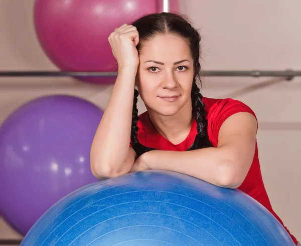 Pilates woman Royalty Free Stock Photos