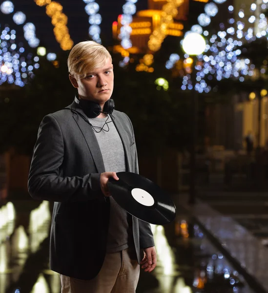 DJ man portrait — Stock Photo, Image