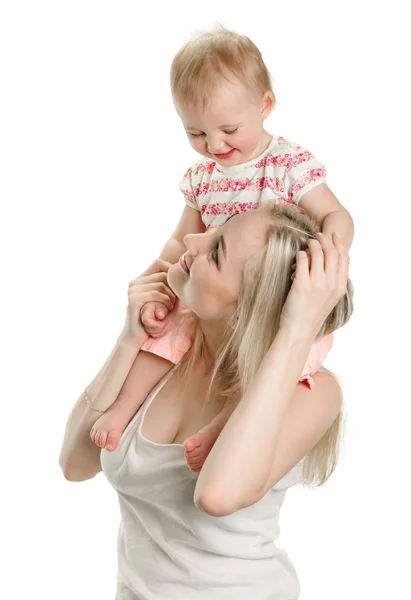 Baby and mother — Stock Photo, Image