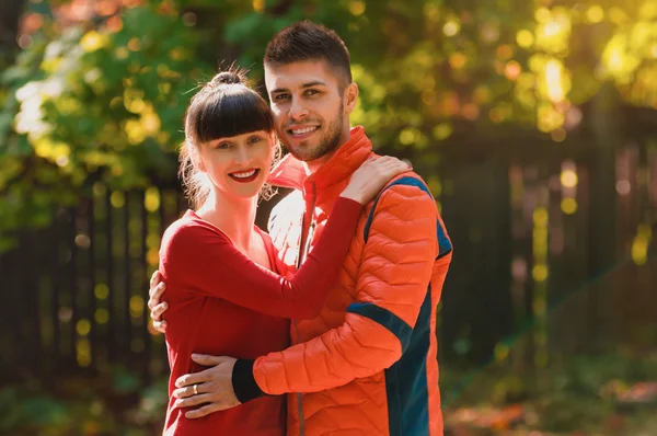 Falling in love autumn — Stock Photo, Image