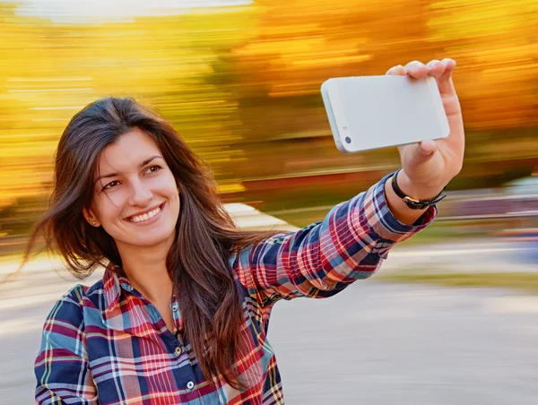 Mujer selfie —  Fotos de Stock