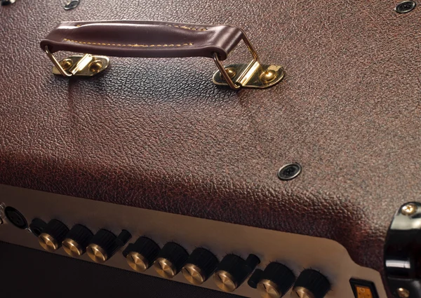 Handle of guitar amp — Stock Photo, Image