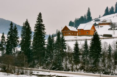 Mountain lodge resim