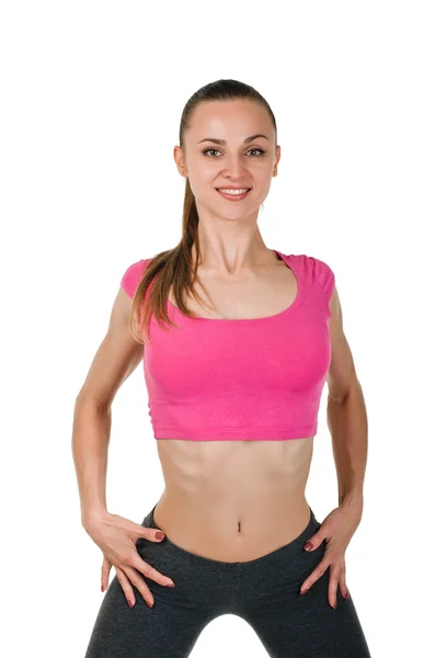 Fitness-Frauenporträt — Stockfoto