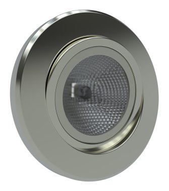 Tavan spot beyaz izole