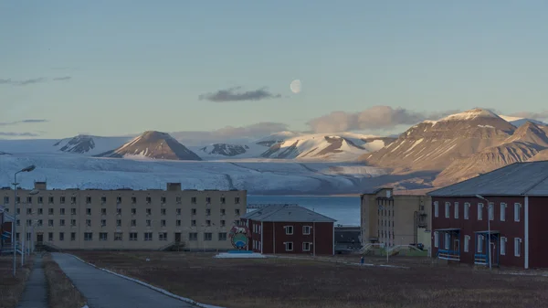Establecimiento Pyramiden. Svalbard. — Foto de Stock