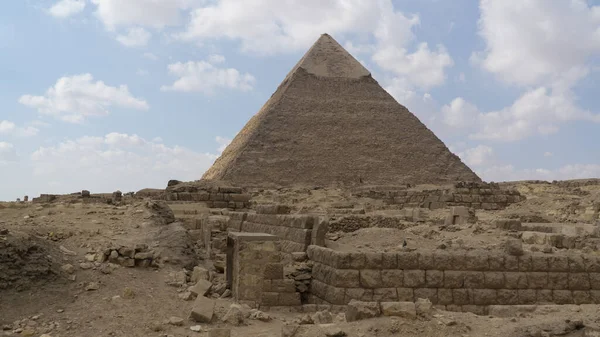 Пирамиды Гизы Египет Африка — стоковое фото