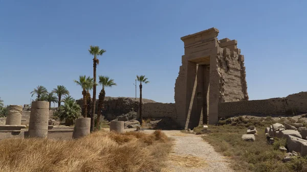 Recinto Amón Complejo Del Templo Karnak Egipto África — Foto de Stock