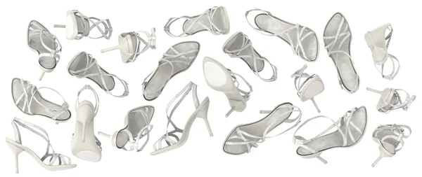 Wysokie sandały heel — Zdjęcie stockowe