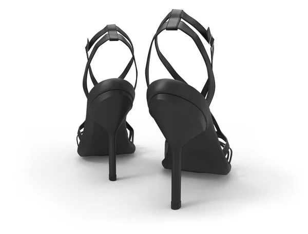 Vysoký podpatek sandály — Stock fotografie