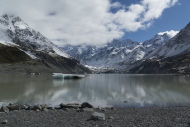 dağ manzarası, Yeni Zelanda