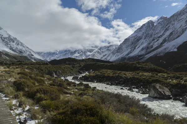 Paesaggio montano, Nuova Zelanda — Foto Stock