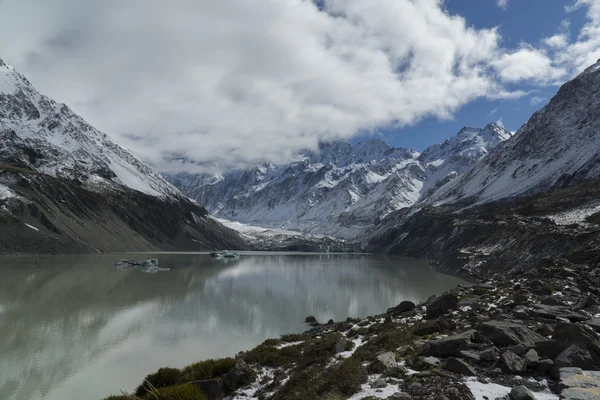 新西兰山风景 — 图库照片