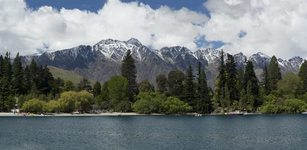 Ogrody Queenstown. Nowa Zelandia — Zdjęcie stockowe