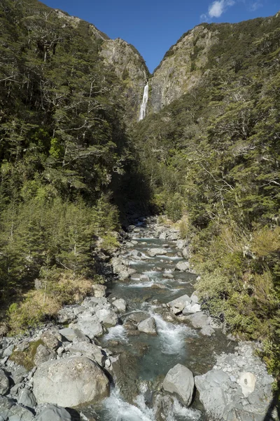 Cachoeira Hinekakai. Nova Zelândia — Fotografia de Stock