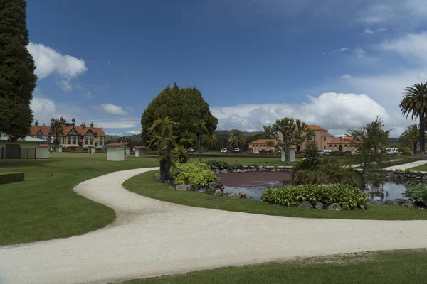 Government Gardens. Rotorua, New Zealand — Stock Photo, Image