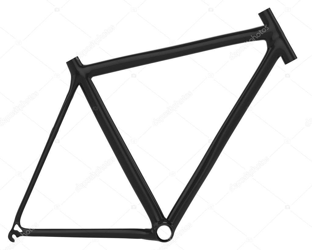 Carbon fiber bike frame