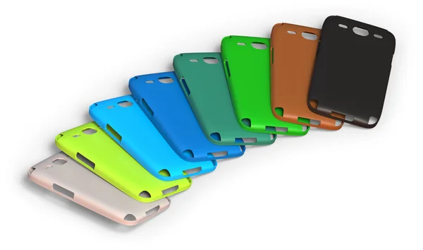 Mobile phone cases — Stock Photo, Image