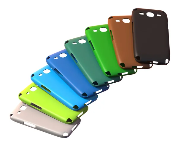 Mobile phone cases — Stock Photo, Image