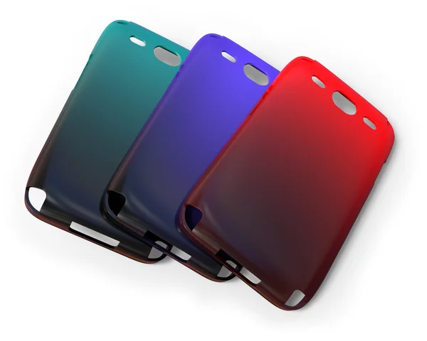 Mobile phone cases — Stock Photo, Image
