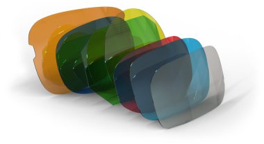 Eyeglasses lenses clipart