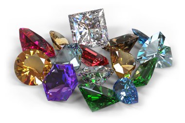Various gem stones