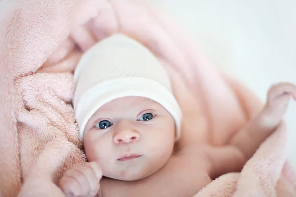 Baby flicka eller pojke Stockbild