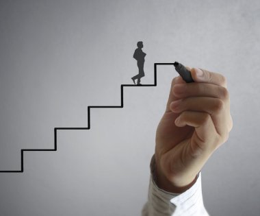 Çizim grafik büyüyen bir grafik