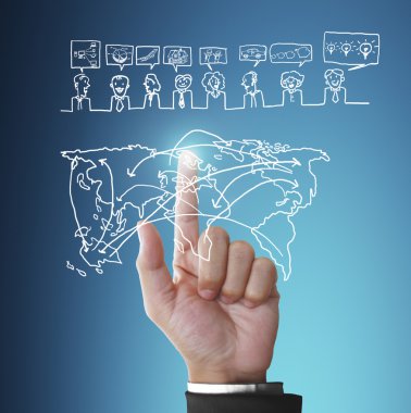  dokunaklı sanal simge sosyal ağ