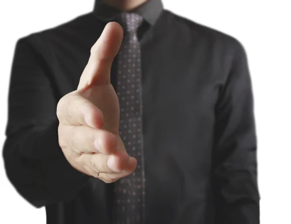 Businessmen shaking hands — Stock Photo, Image