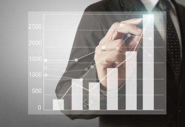 Çizim grafik büyüyen bir grafik