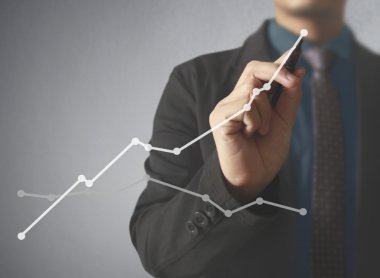 Çizim grafik büyüyen bir grafik
