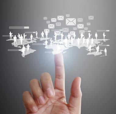 Sanal simge sosyal ağ holding 